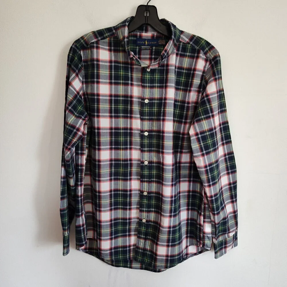 Ralph Lauren Plaid Button-Up